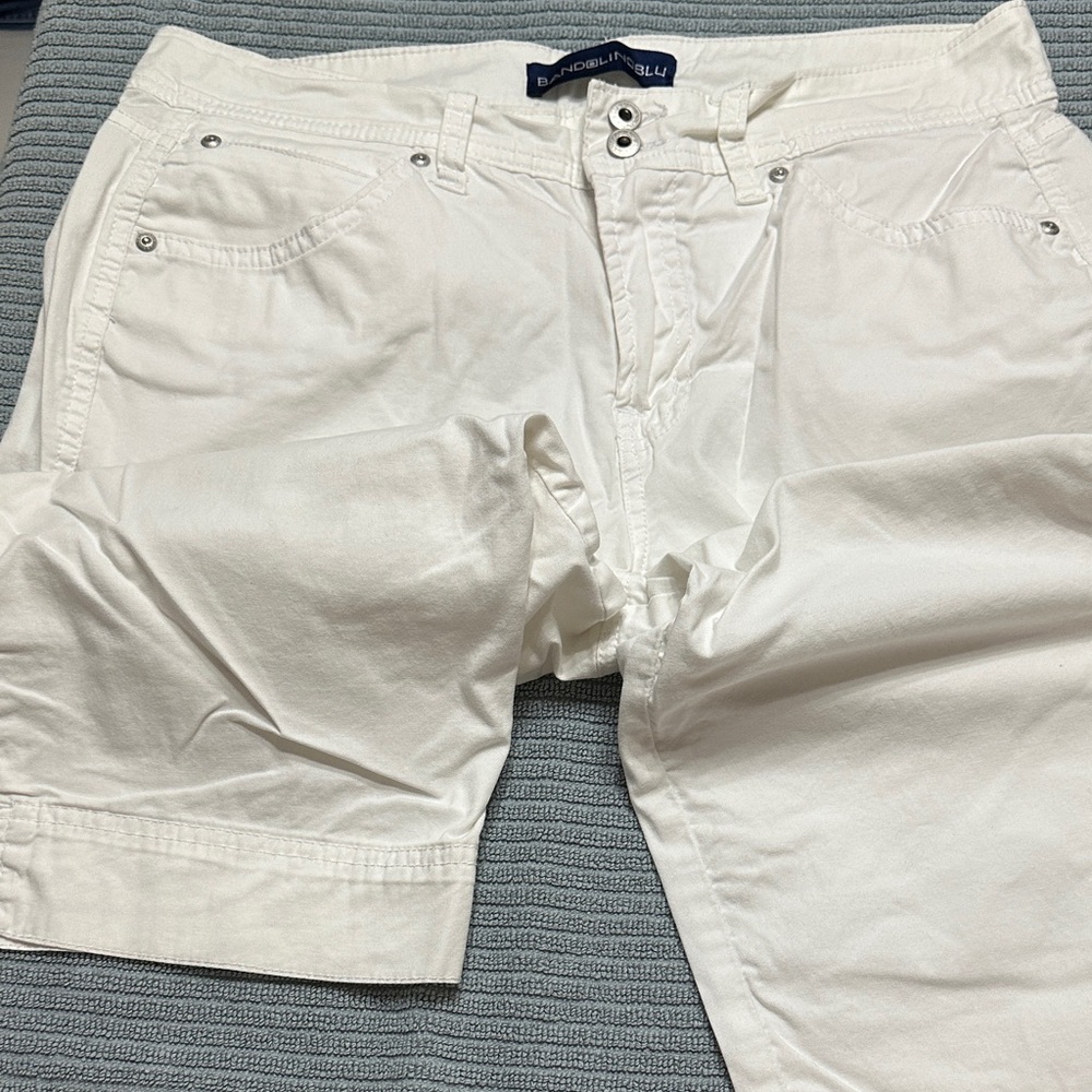 White Women Shorts by Enrico Coveri